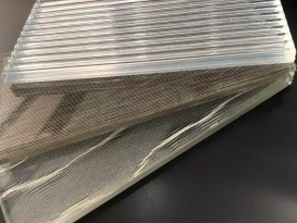 移動玻璃門EVA玻璃夾膠膜藝術隔音玻璃